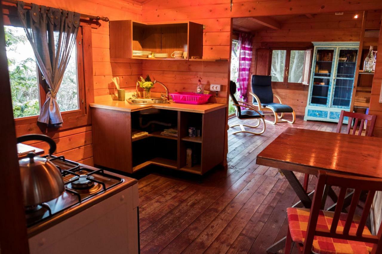 Finca Pura Vida Blockhaus Mazo Esterno foto