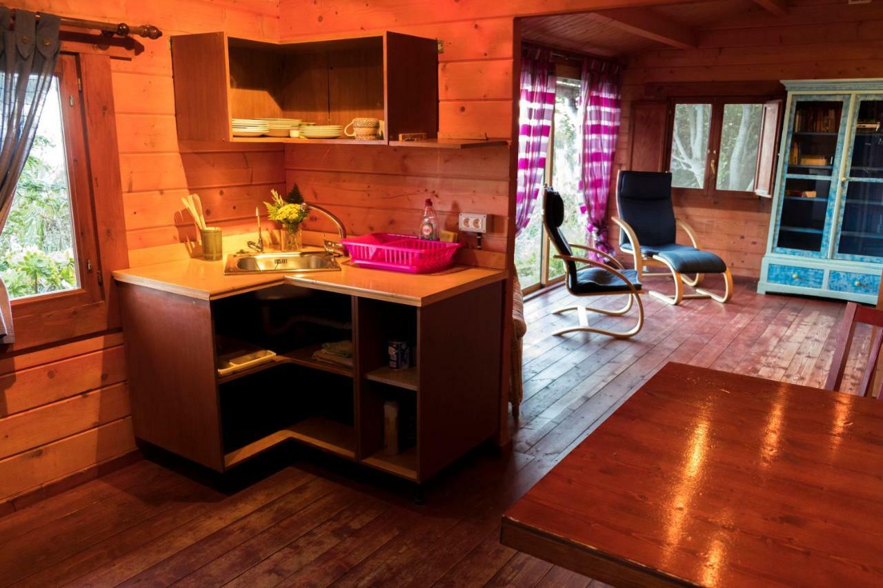 Finca Pura Vida Blockhaus Mazo Esterno foto